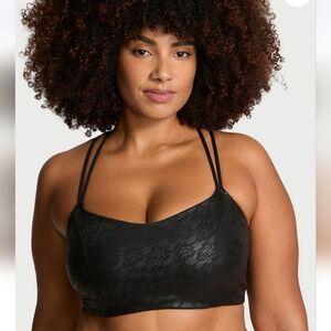 VSX-ElevateTM SuedeEffect Lace Stretch- Comfort Sports Bra NWT Size M-DD/36 DD